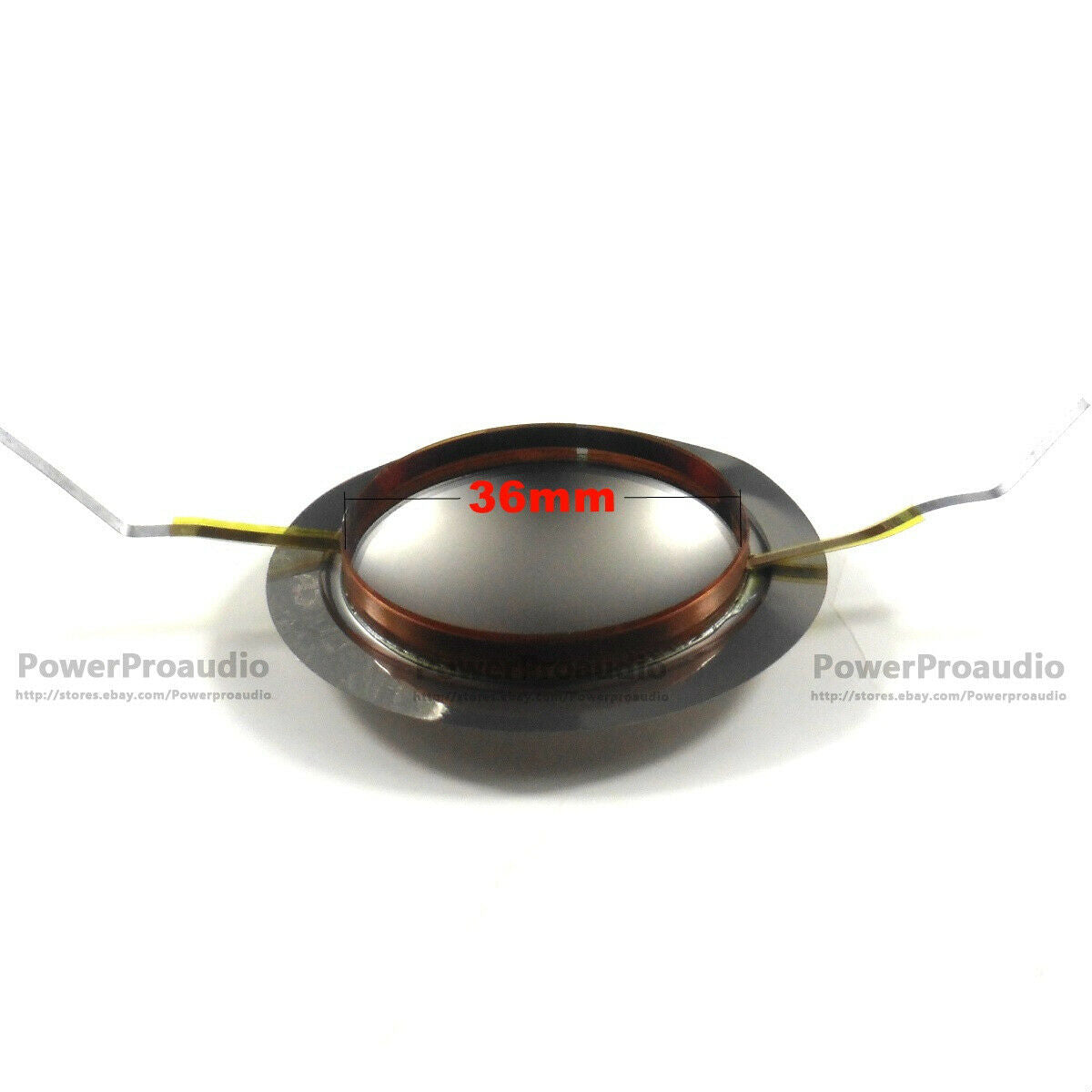 2pcs  36mm  Voice coil + Titanium Diaphragm 8ohm For B&C DE12 , MMD12  Horn