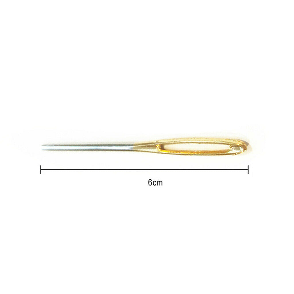 20mm Huge Crochet Hook Set with 2pcs Large-eye Blunt Needle for Sewing Craft