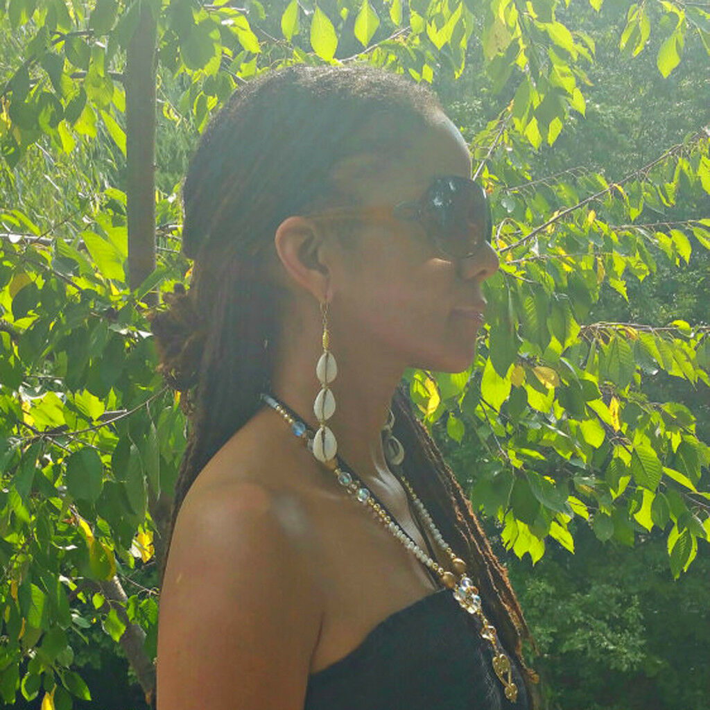 Bohemian Natural Cowrie Shell Pendant Drop Earrings Beach Fashion Jewelry Women