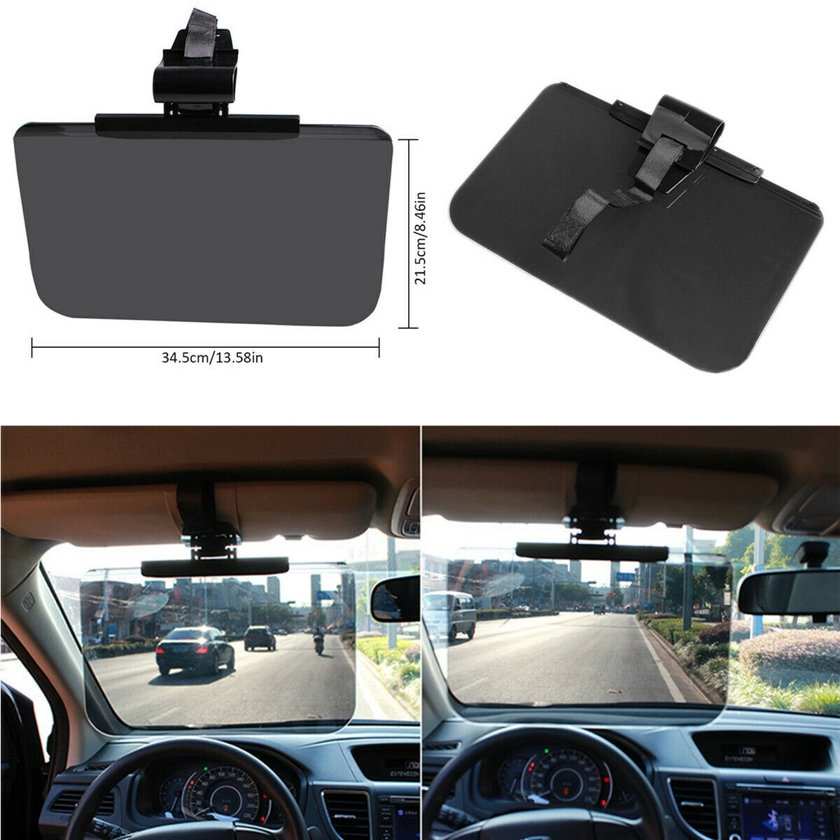 Auto Car Sun Visor Anti-glare Mirror Day Night Driving Goggles Sun Shade Visors