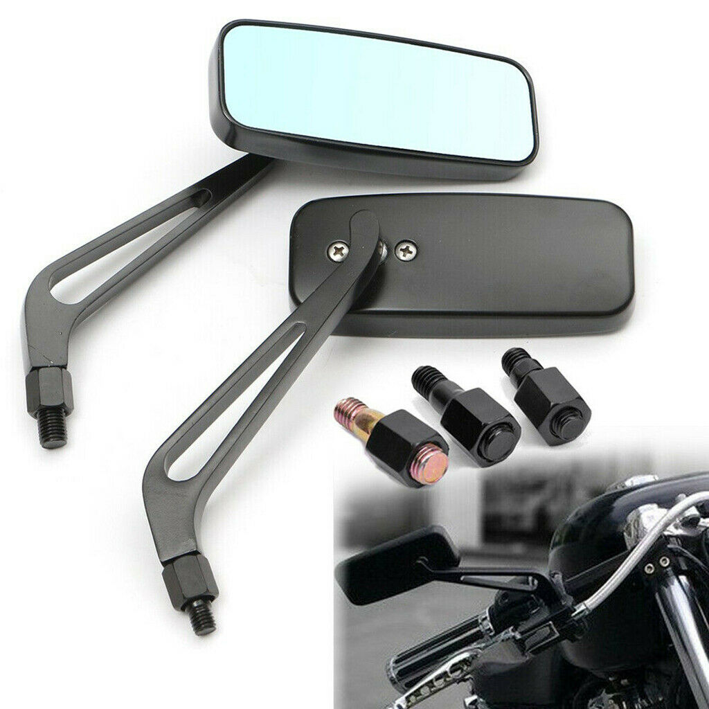 Pairs of Universal Motorcycle Rearview Side Mirrors for Sports Bike Choppers