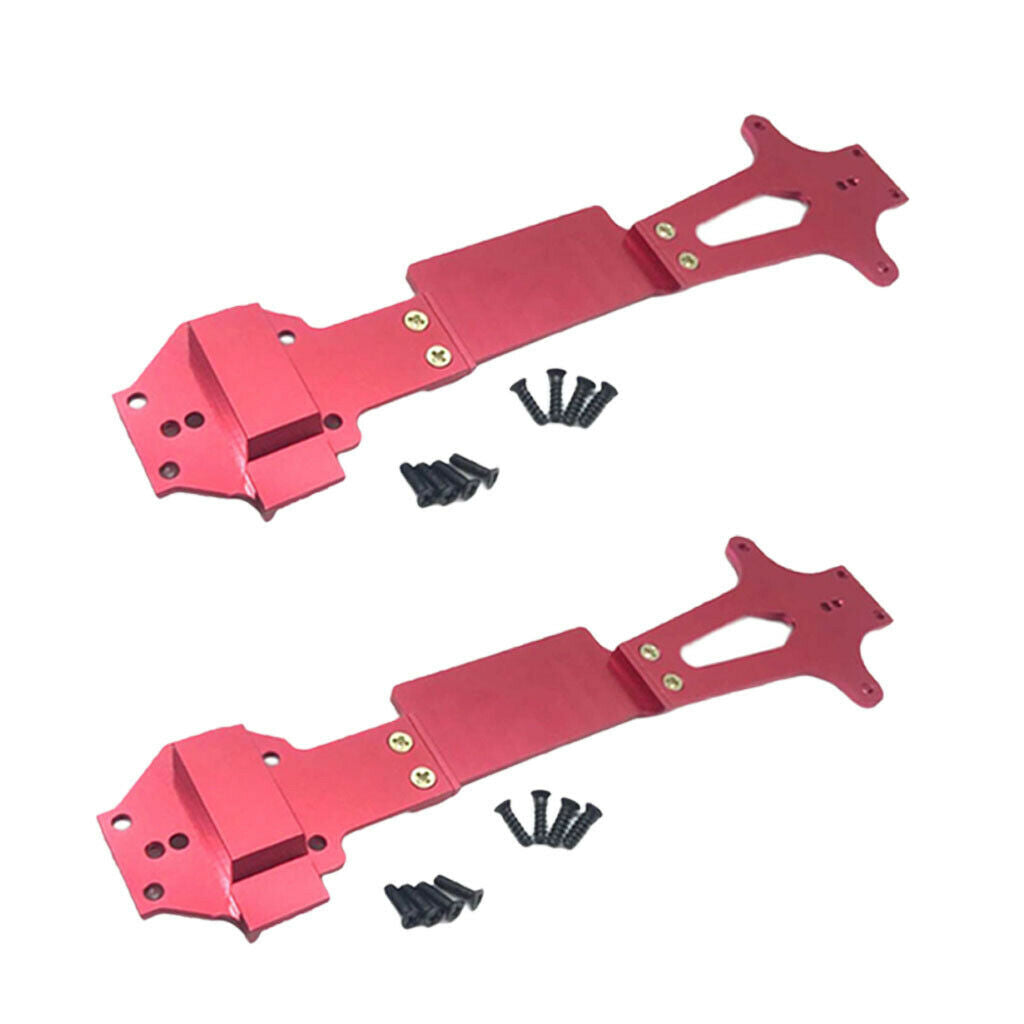 2x Upgrade Parts Metal Radio Tray for Wltoys WLTOYS 1/14 144001 RC Car Buggy