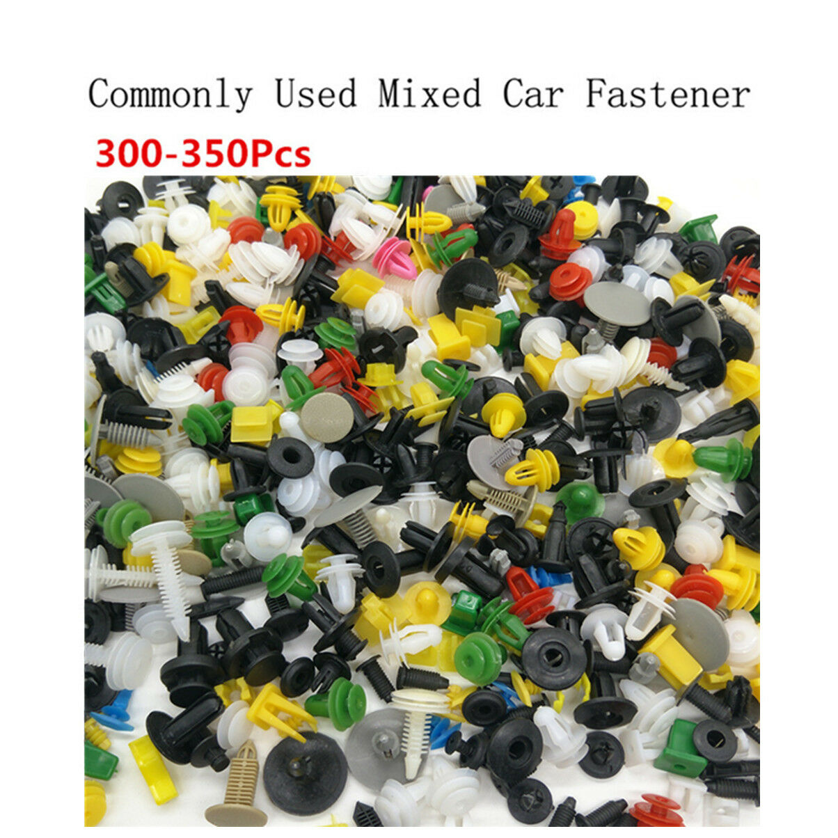 300XUniversal Mixed Car fastener Car Bumper Clips Rivet Door Panel Fender Liner