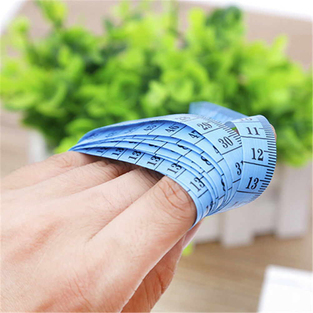 6Pcs 60" 150cm Body Measuring Ruler Sewing Cloth Tailor Tape Soft Measure .l8