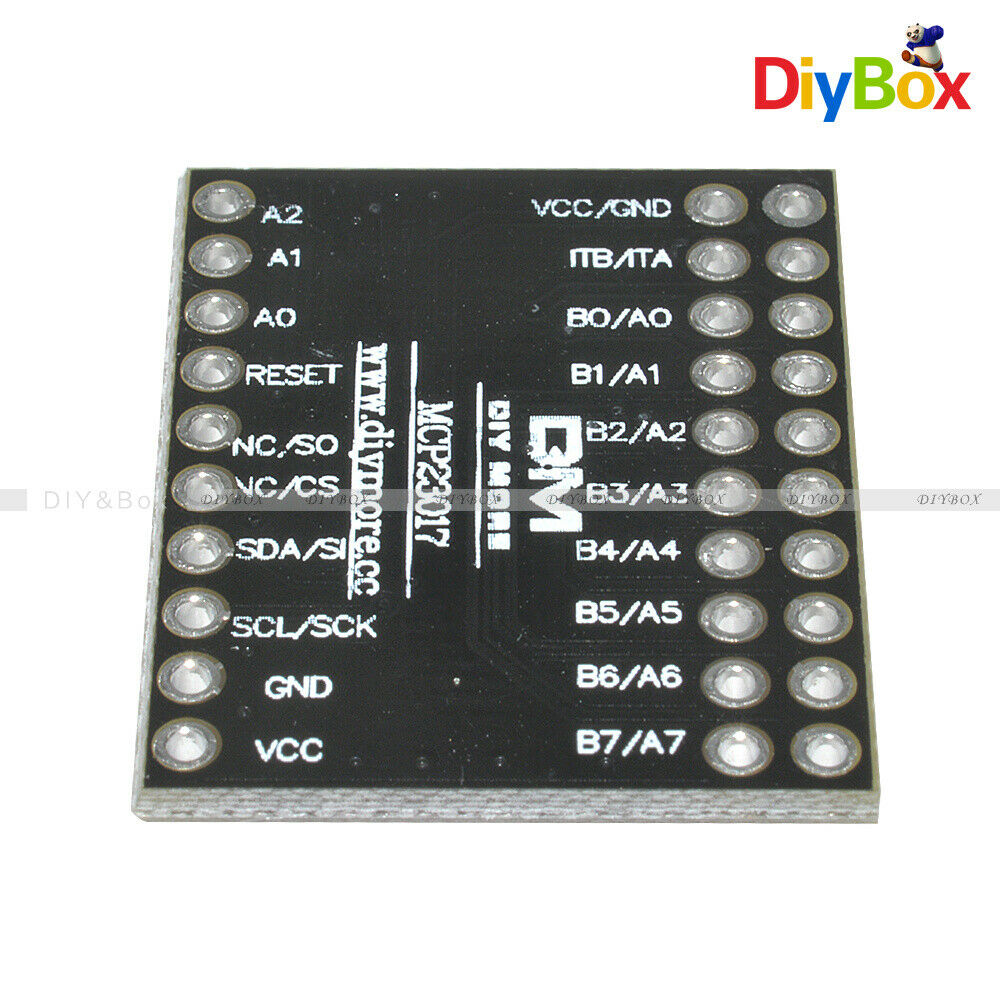 MCP23017 16-Bit I/O Bidirectional Expander with I2C IIC Serial Interface Module