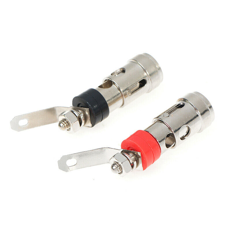 2PCS Binding Post Connector Binding Post Cable Terminals for Speaker Amplif KX