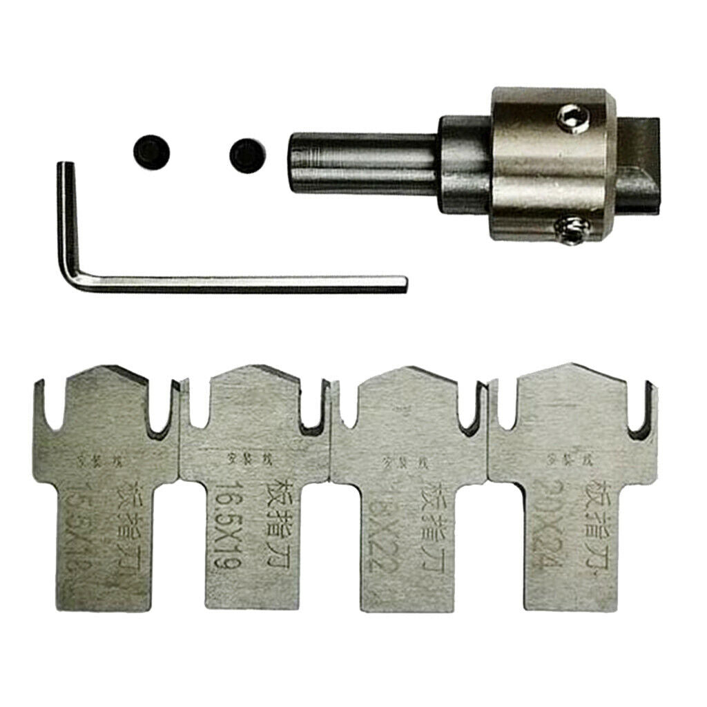 Multifunction Jewelry Ring Drill Bit Wooden Thick Rings Maker 4 Blades