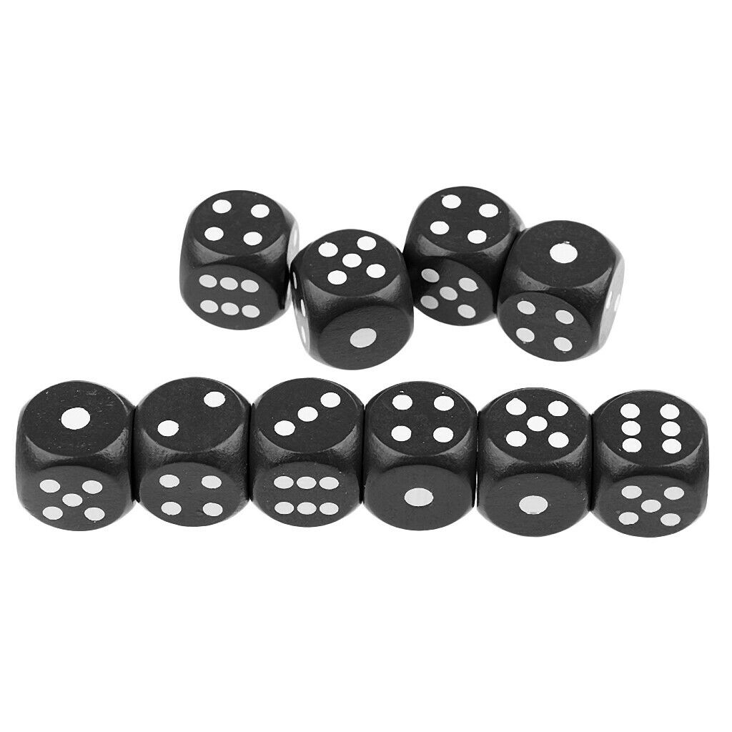 20x Six Sided Dices Spotted D6 Dies for TRPG DND MTG Party Roleplay Fun Toys