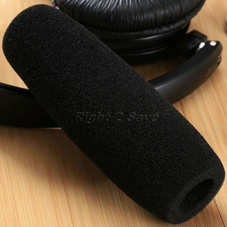 1x 12.5cm 4.92" Mic Microphone Windscreen Windshield Sponge Foam Shotgun Cover