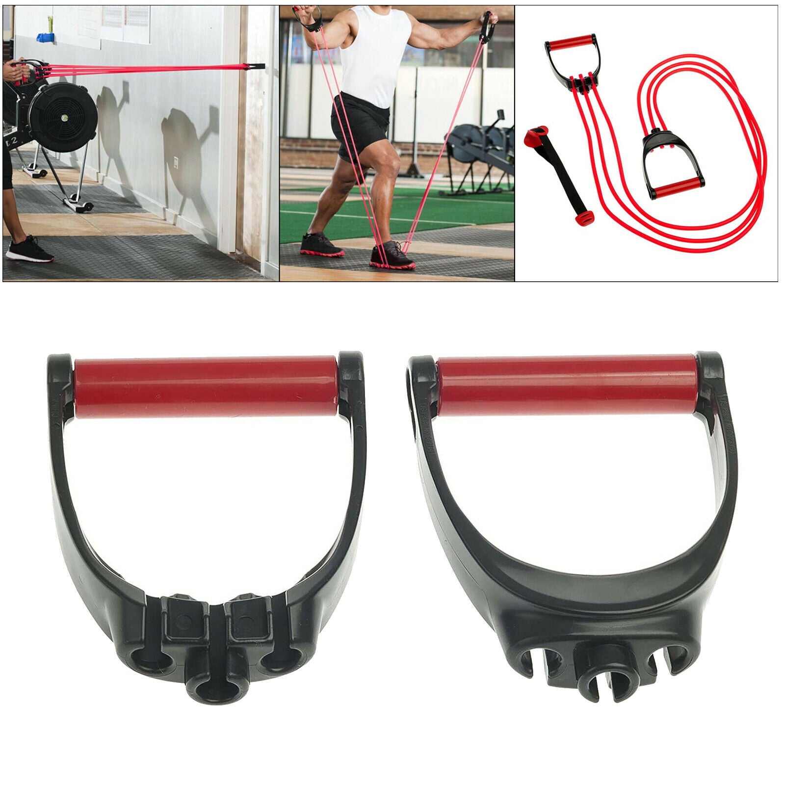 Triple Grip Expander Handles For Arm Chest Muscle Exerciser Training