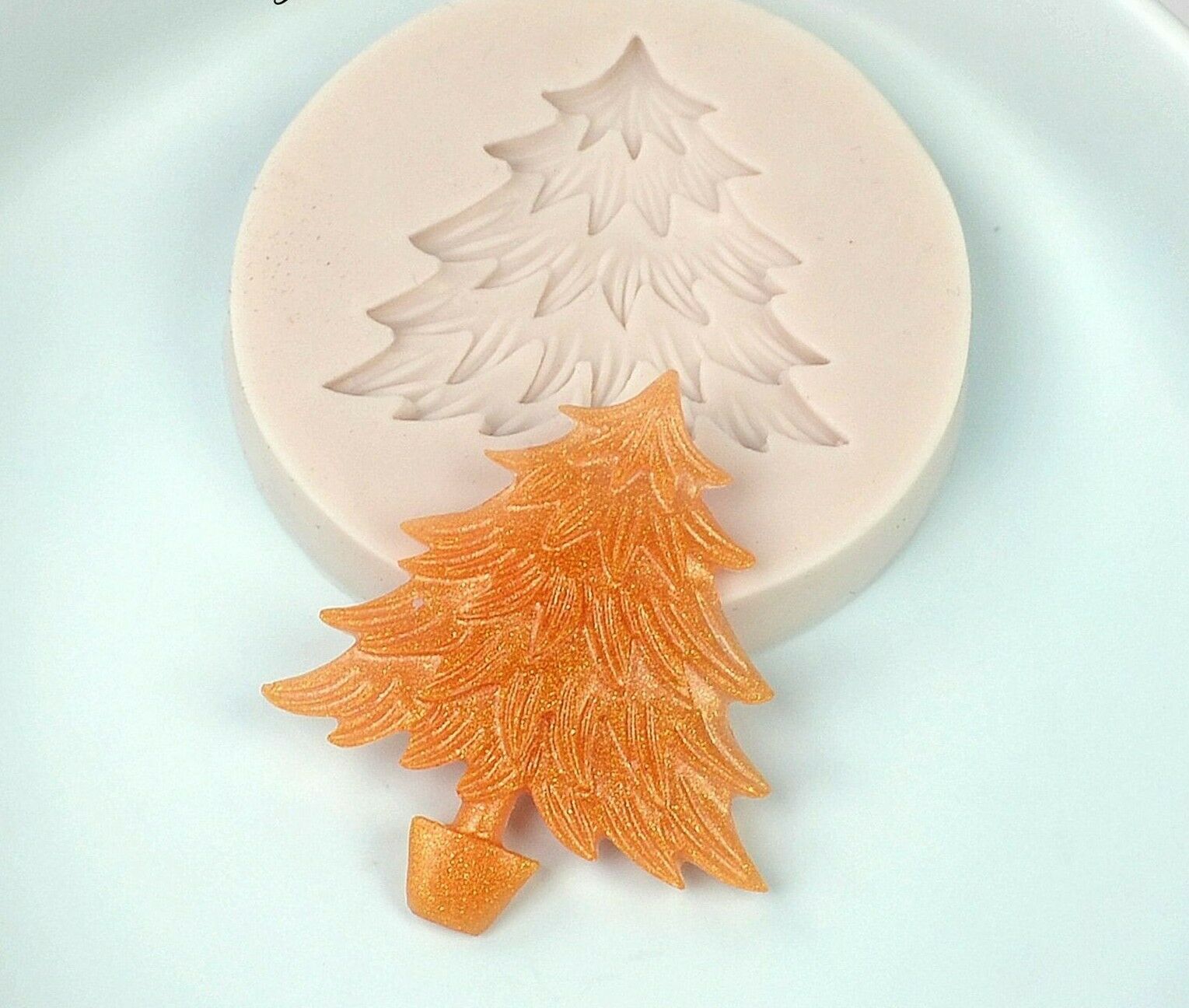 Christmas Tree Silicone Mould Sugarcraft Fondant Mold Cake Chocolate Epoxy Soap