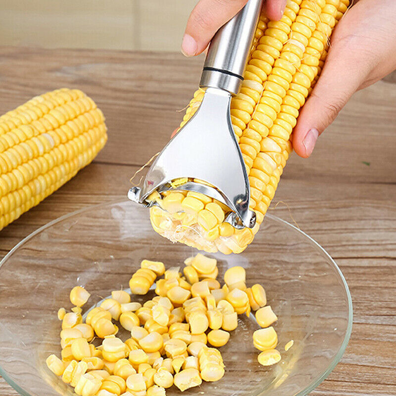 Corn Threshing Device Stainless Steel Corn Stripper Easy Peeling Corn Ker.l8