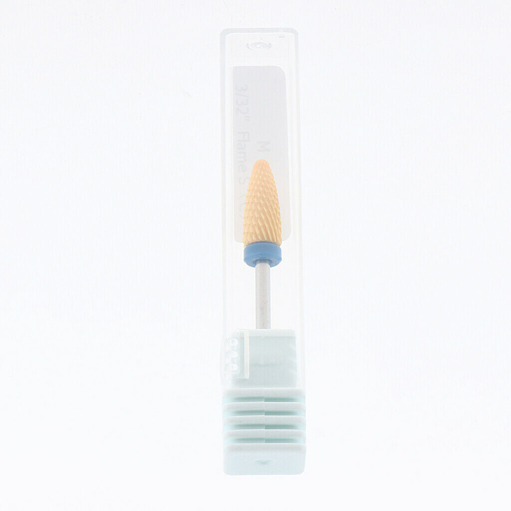 Electric Ceramic Nail Drill Bit Grinding Head for Nail Gel Polish Remover M