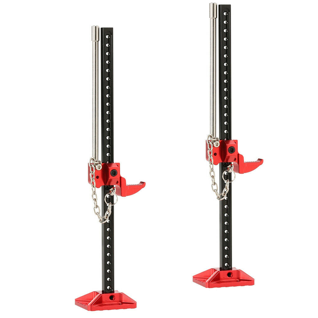 2X Metal Lift Stand For RC Car Toys For D90 SCX10 Rock Crawler RC Car