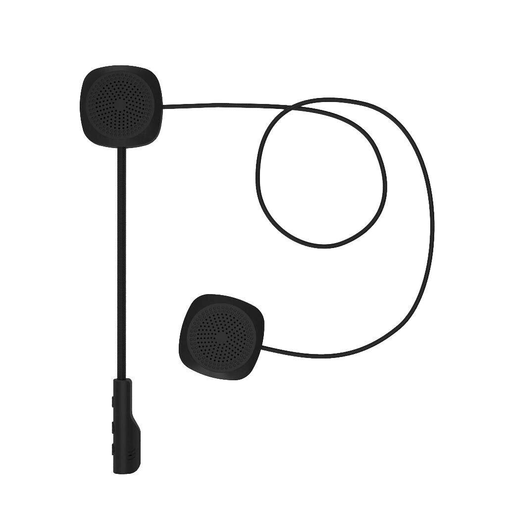 Bluetooth 5.0 +EDR Helmet Headset Speaker Motorcycle Intercom Interphone New