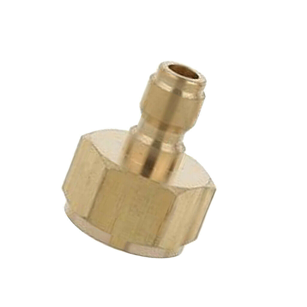2pcs Brass Pressure Washer Garden Hose Quick Adaptor M22 Male to M22 Female