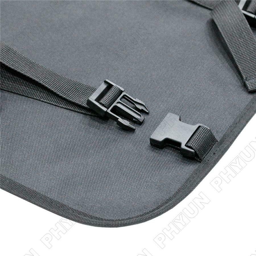 Black Foam ATV UTV Seat Pad Cover Protector Cushion Water Resistant Universal