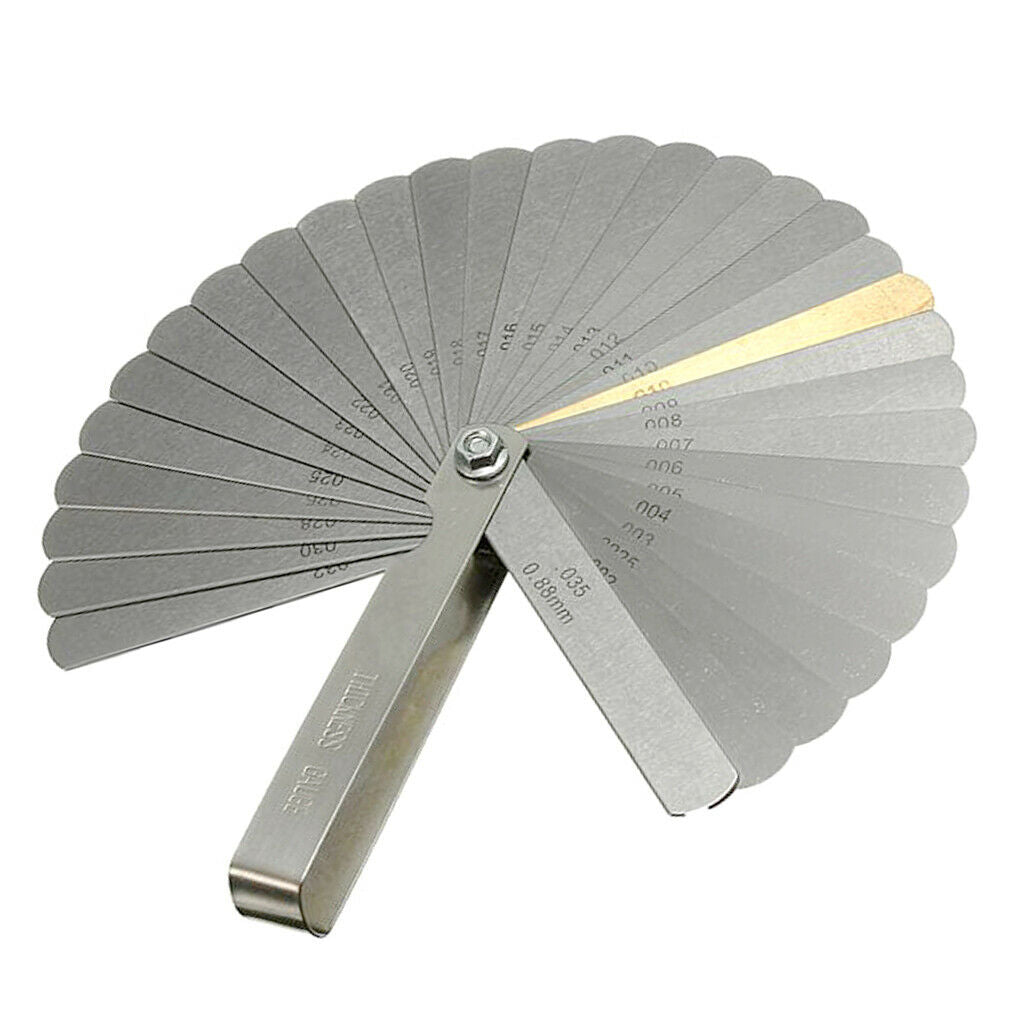 32-Blade Metric Gauge Guitar Measuring Tool