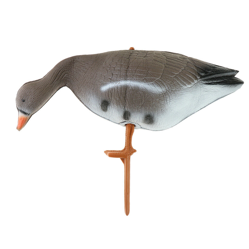 2Pcs Lifelike Simulation Goose Hunting Decoy Duck Target Decoys Garden
