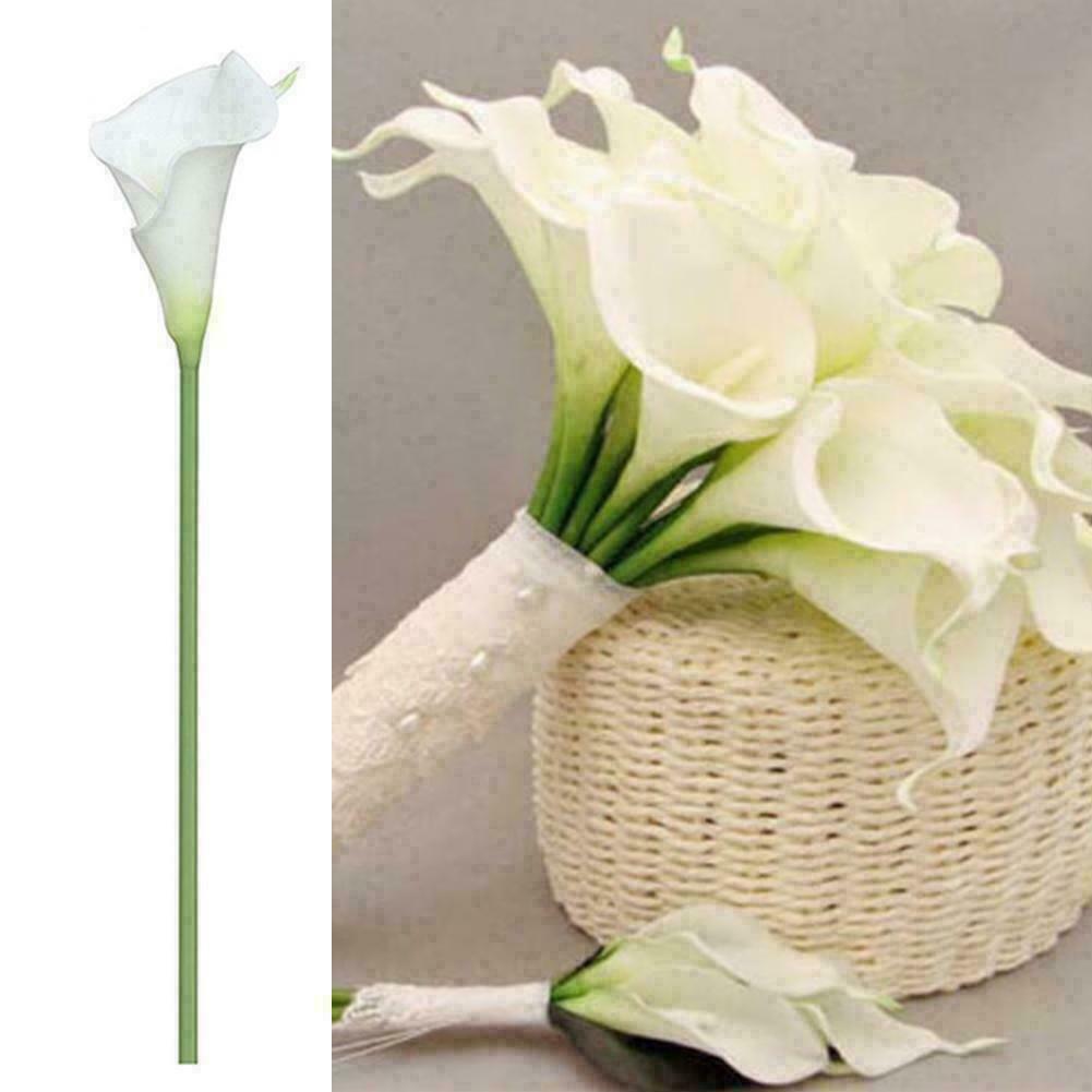 1x Artificial Calla Lily Flower Silk Flower Wedding Decor Bouquet new Best