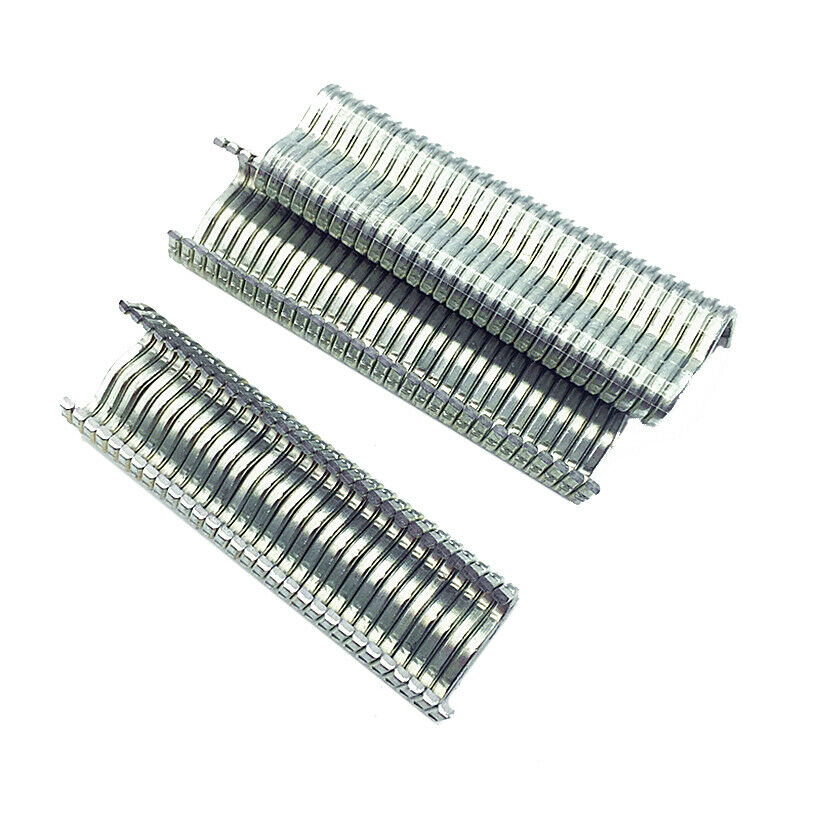 600 pcs M Nail Cages Installed Chicken Duck Bird Dove Rabbit Poultry Clamp Tied
