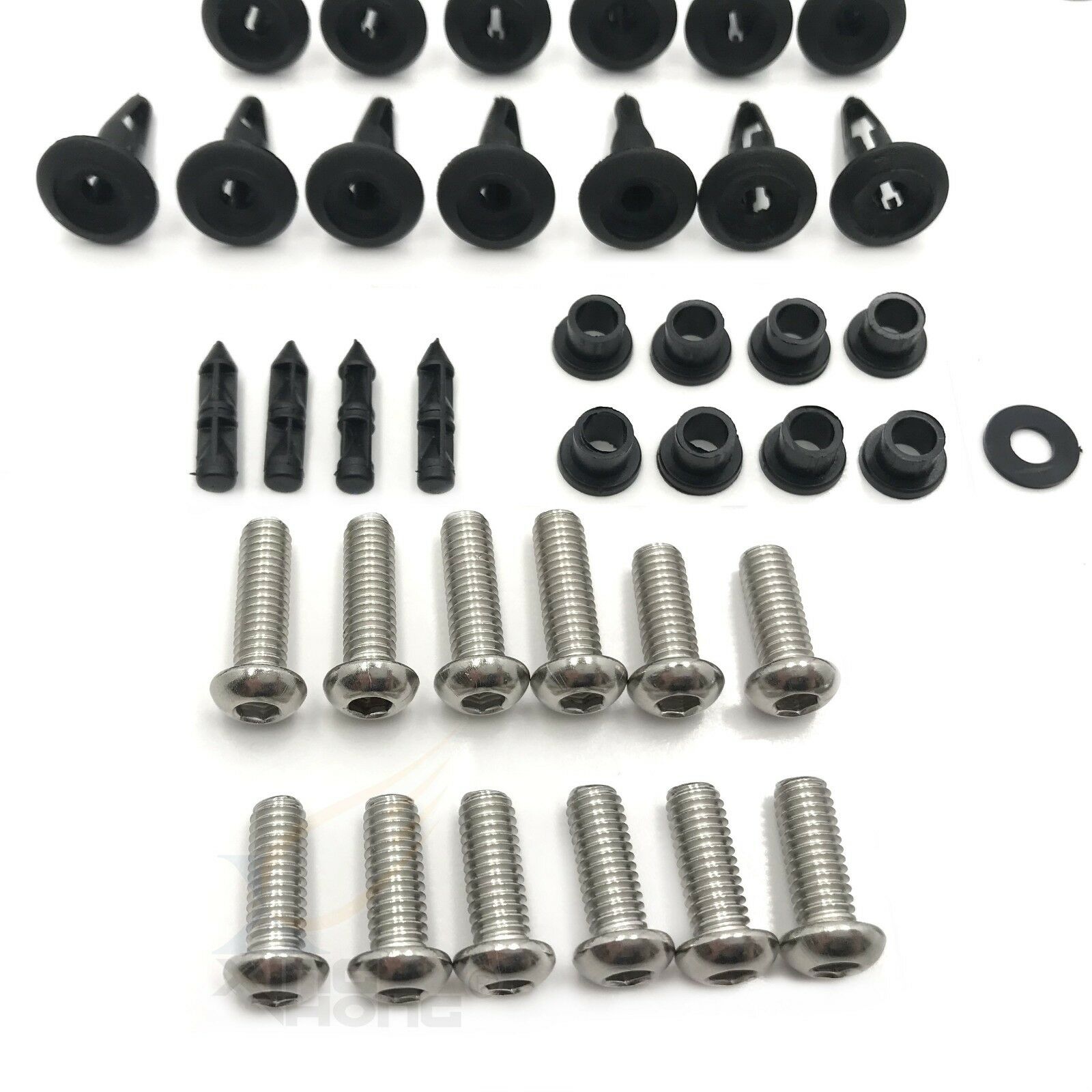 Complete Fairing Bolt Kit Stainless Body Screws For SUZUKI GSXR1000 GSXR 05-06