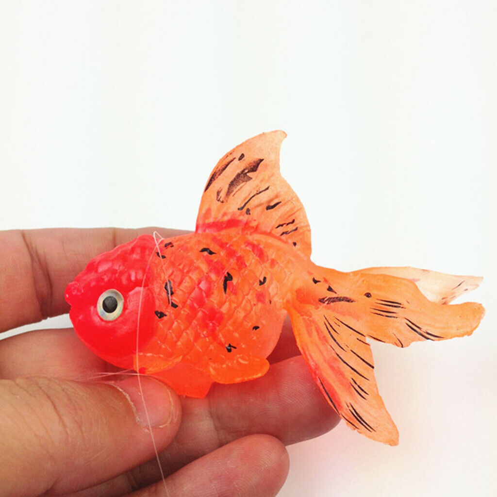 4 Pack Artificial Moving Floating Fish for Fish Tank Aquarium Decoration
