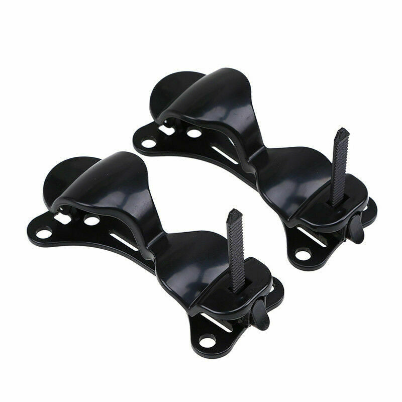 2x Black Umbrella Hook Multi Holder Hanger Car Truck Seat Clip Fastener Rack