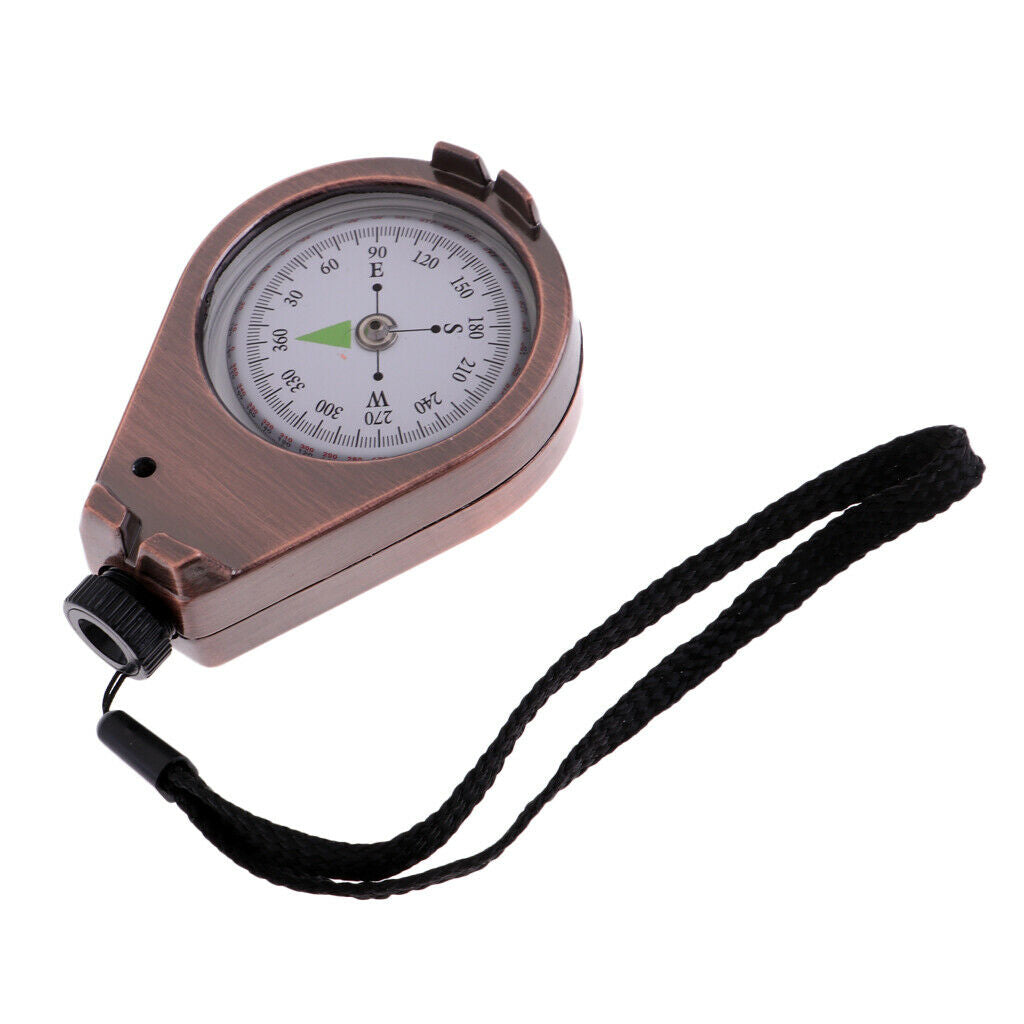 Waterproof Camping Compass with Carry Lanyard Pocket Survival Kit Outdoors
