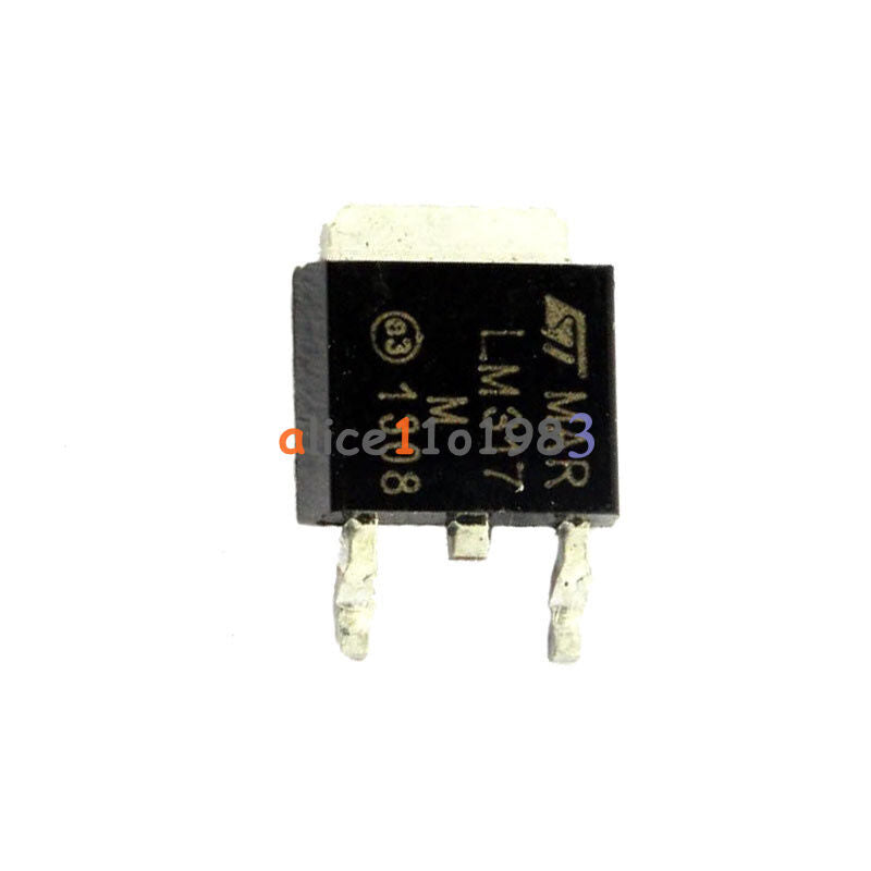 50PCS LM317M LM317 Medium Positive Adjustable Voltage Regulator 1.2-37V TO-252