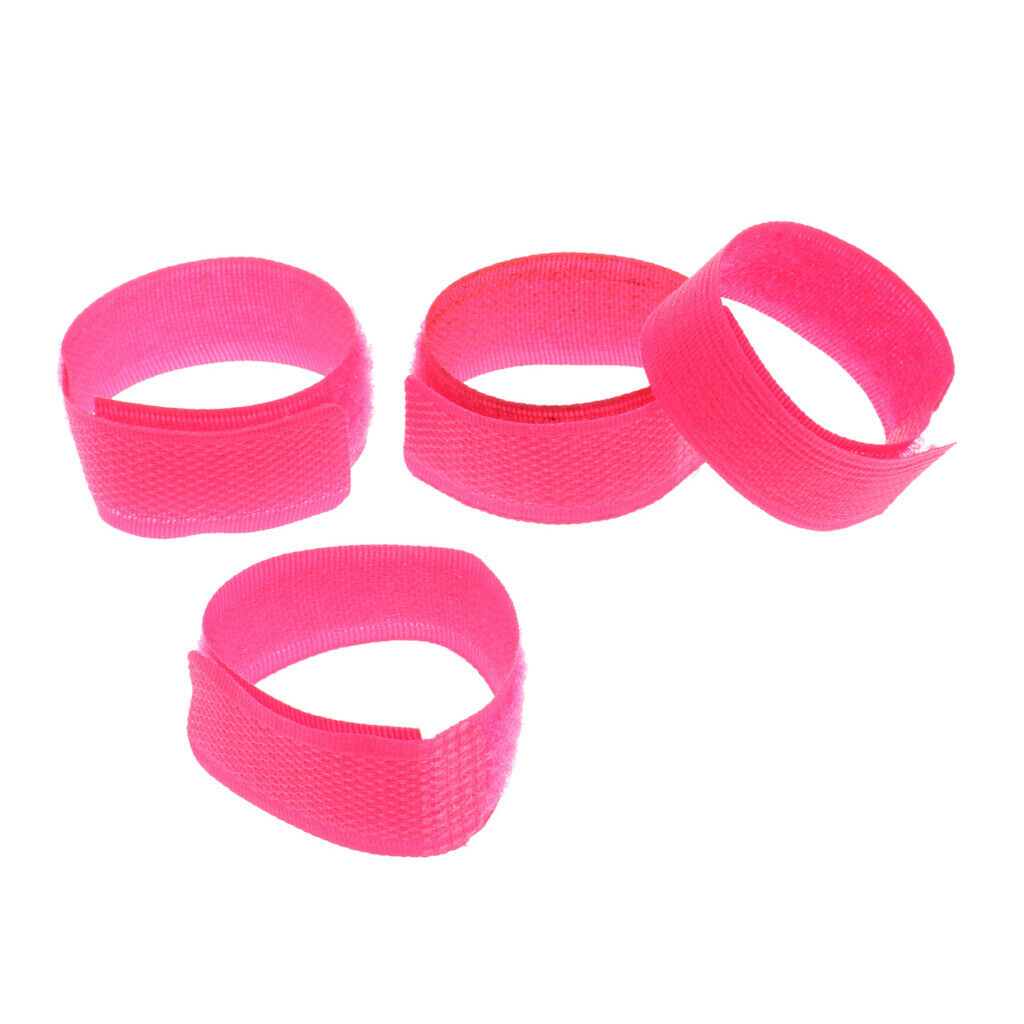 4 pack of Self-Attaching Reusable Cable Tie Fastening Tape Reusable Strap Wire