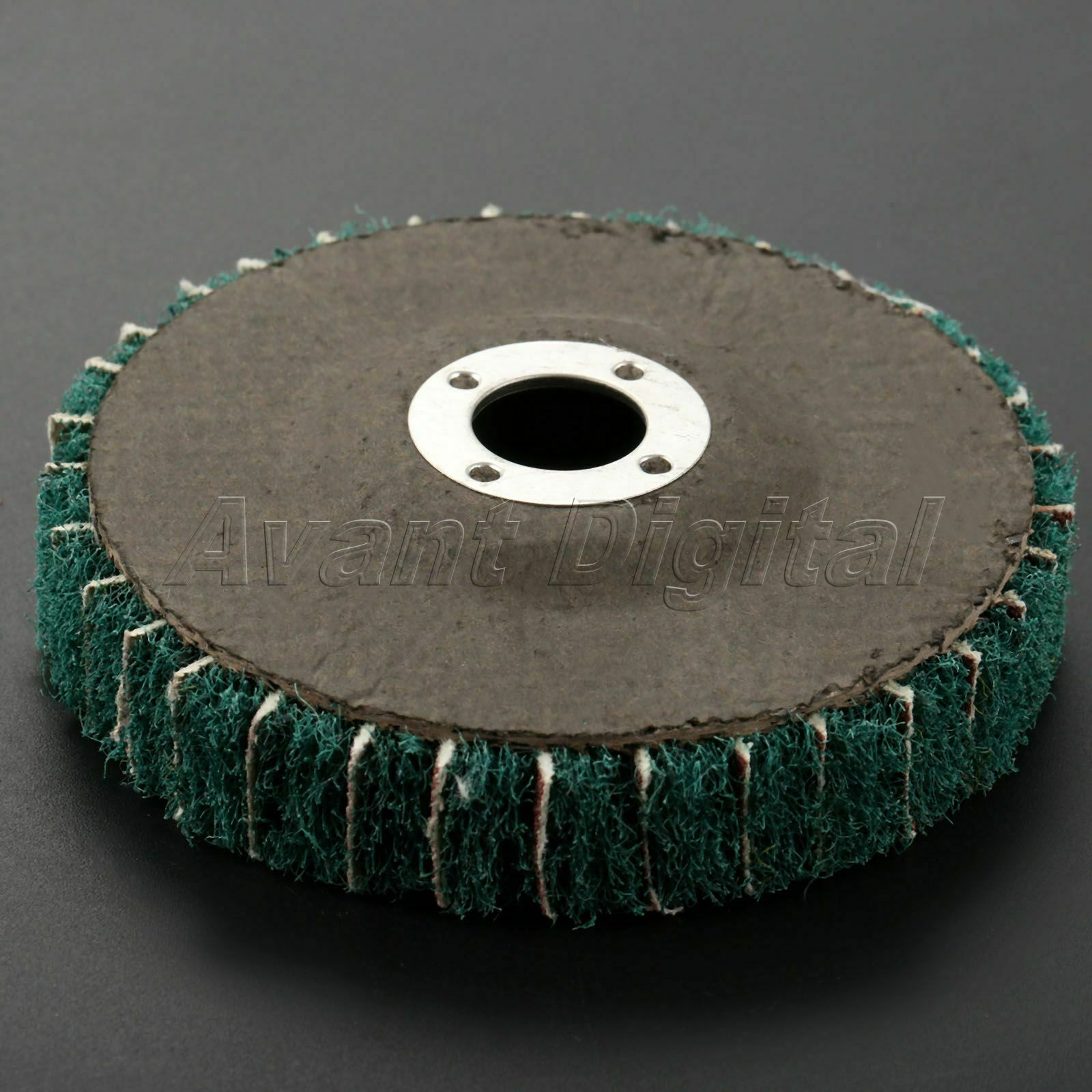 100mm 180# Grit Nylon Fiber Polishing Wheel Buffing Disc Grinding Abrasive Disc