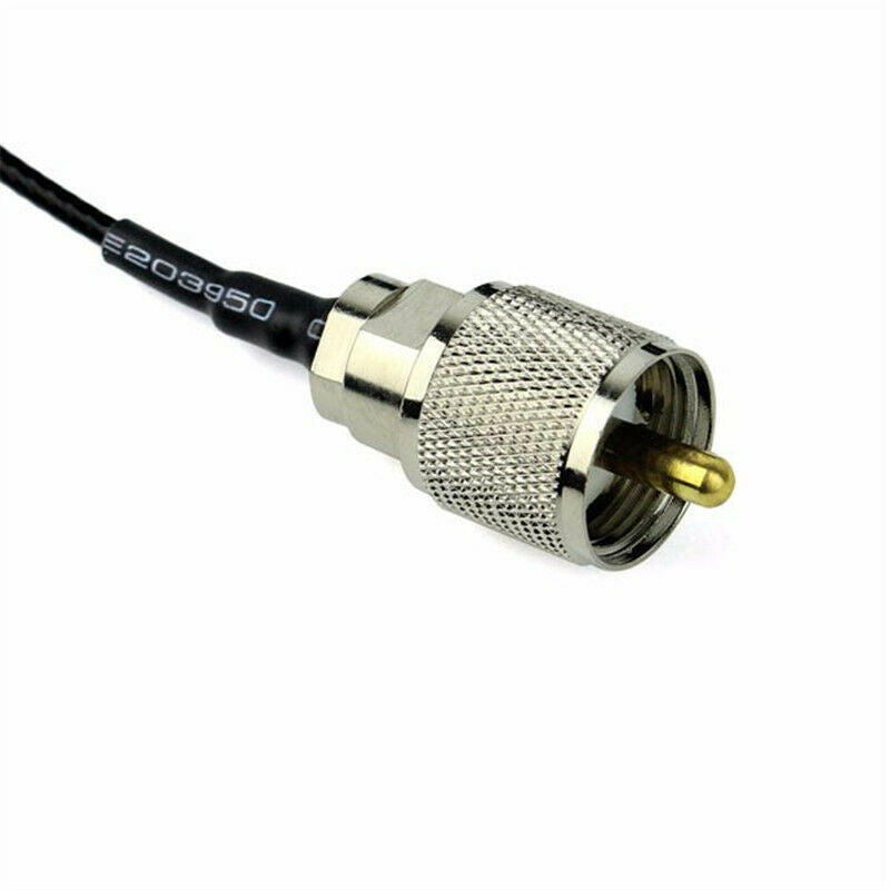 Black Coaxial Extend Cable 5 Meter Nagoya RC-316 PL-259 for Mobile Radio