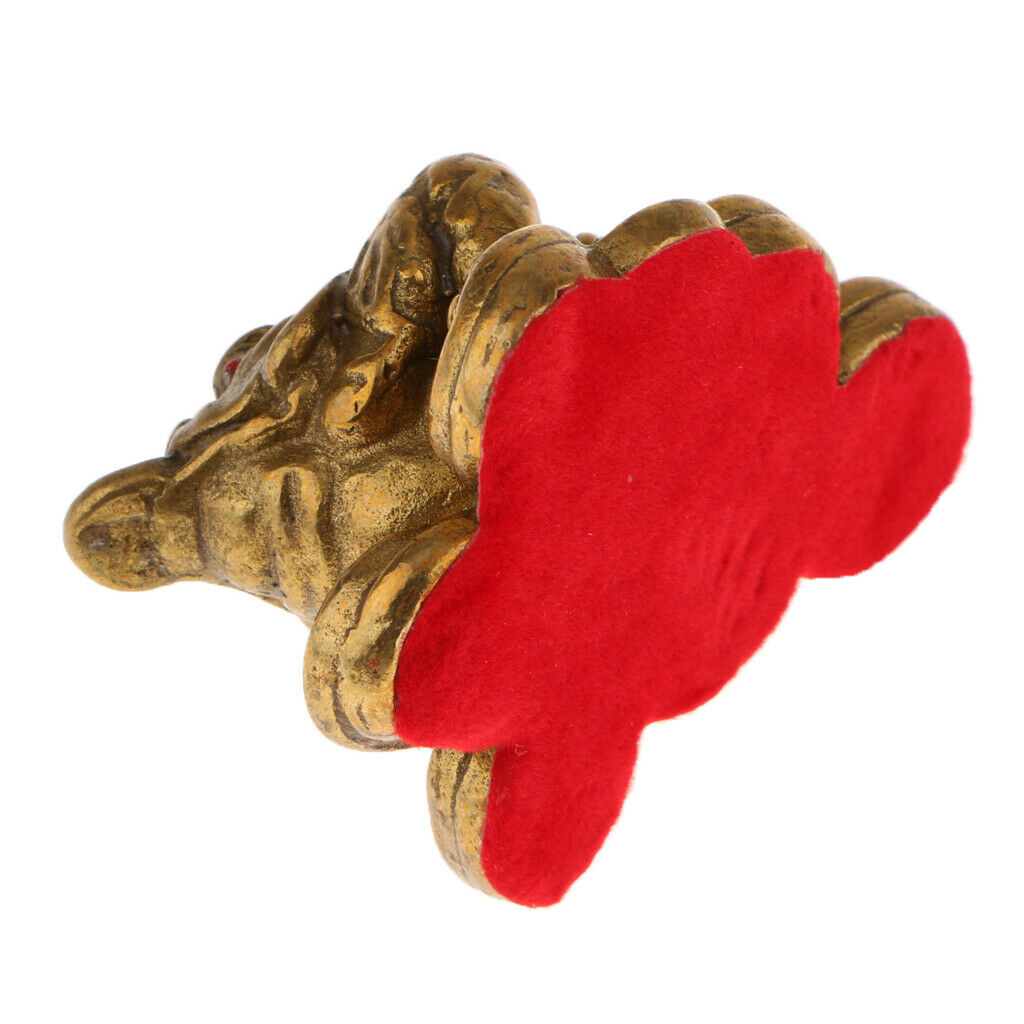 Feng Shui Money Lucky Fortune Oriental Chinese Wealth Lucky Toad Ornament S