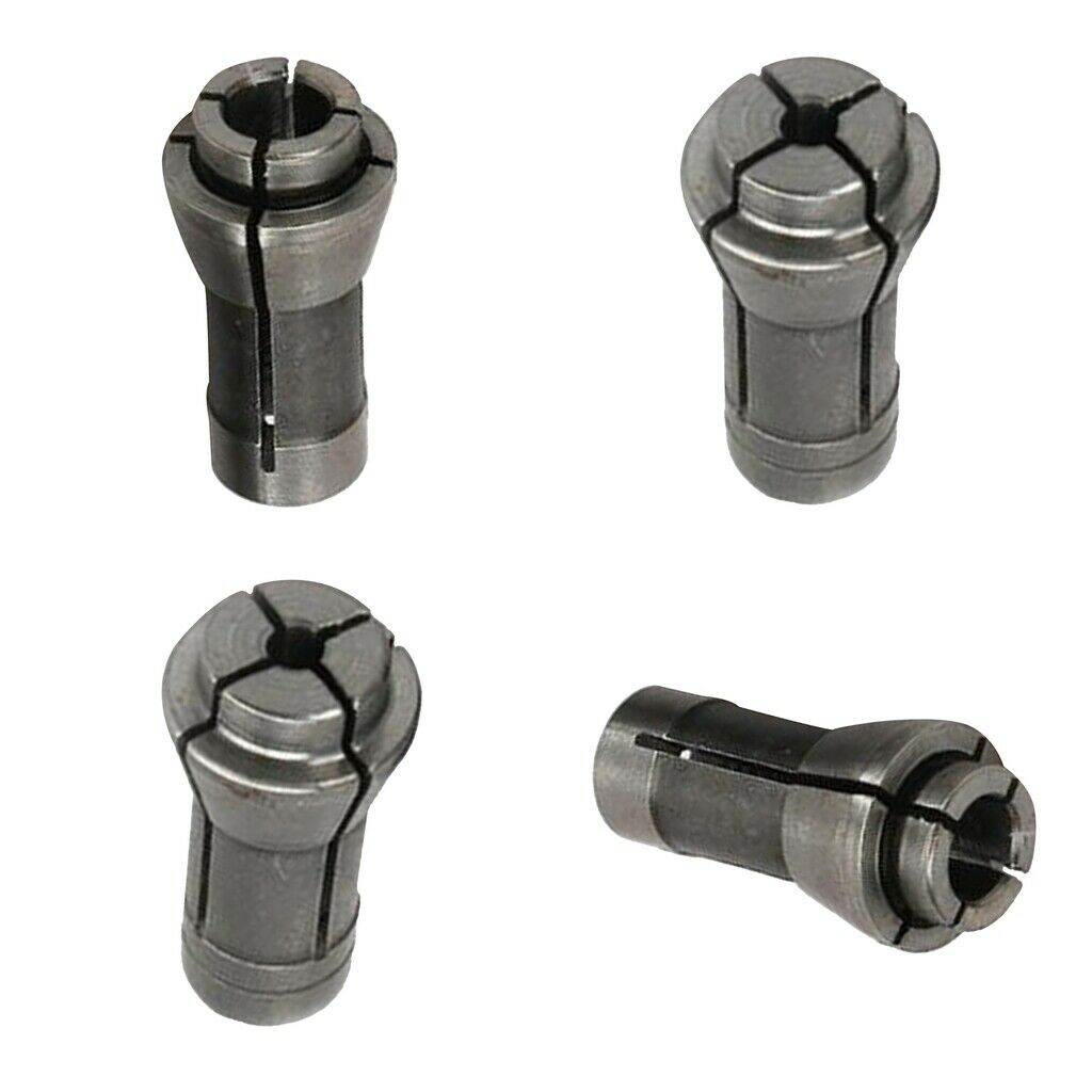 2x 3mm + 2x 6mm Collet Chuck Adapter Air Die Grinder Woodworking Cutter Tool