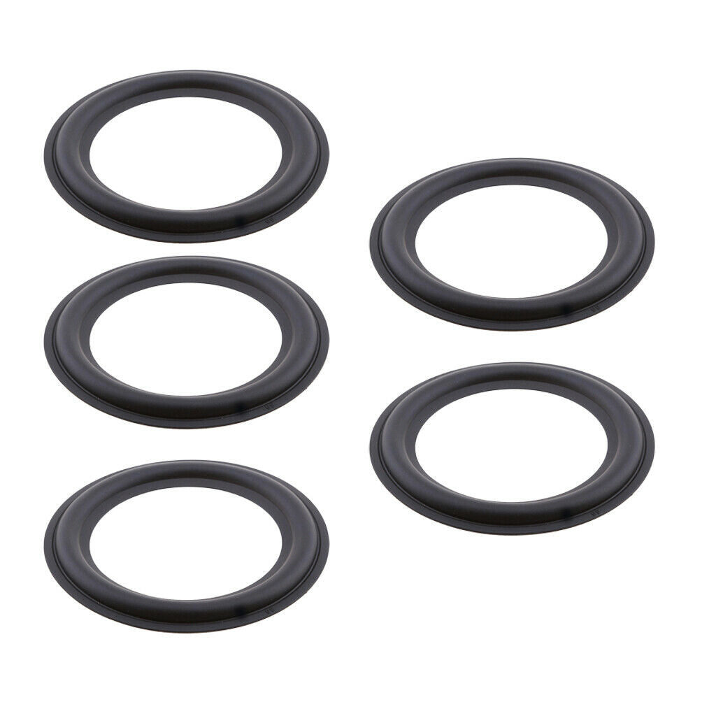 5 Pieces Speaker Repair Parts Rubber Washer (5 Inch)