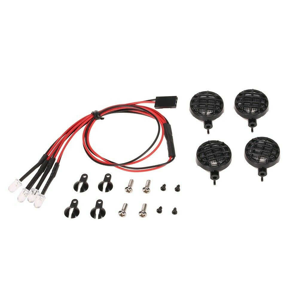 1/10 Roof Led Light 22mm Lanpshade For RC Crawlers Axial  Redcat Black