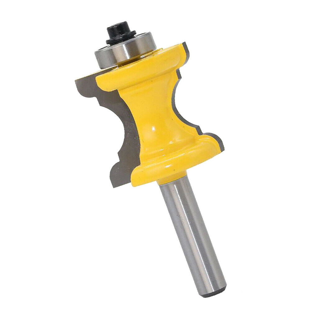 Bullnose Bead Column Face Molding Router Bit 8mm Shank Edging Cutter Tool