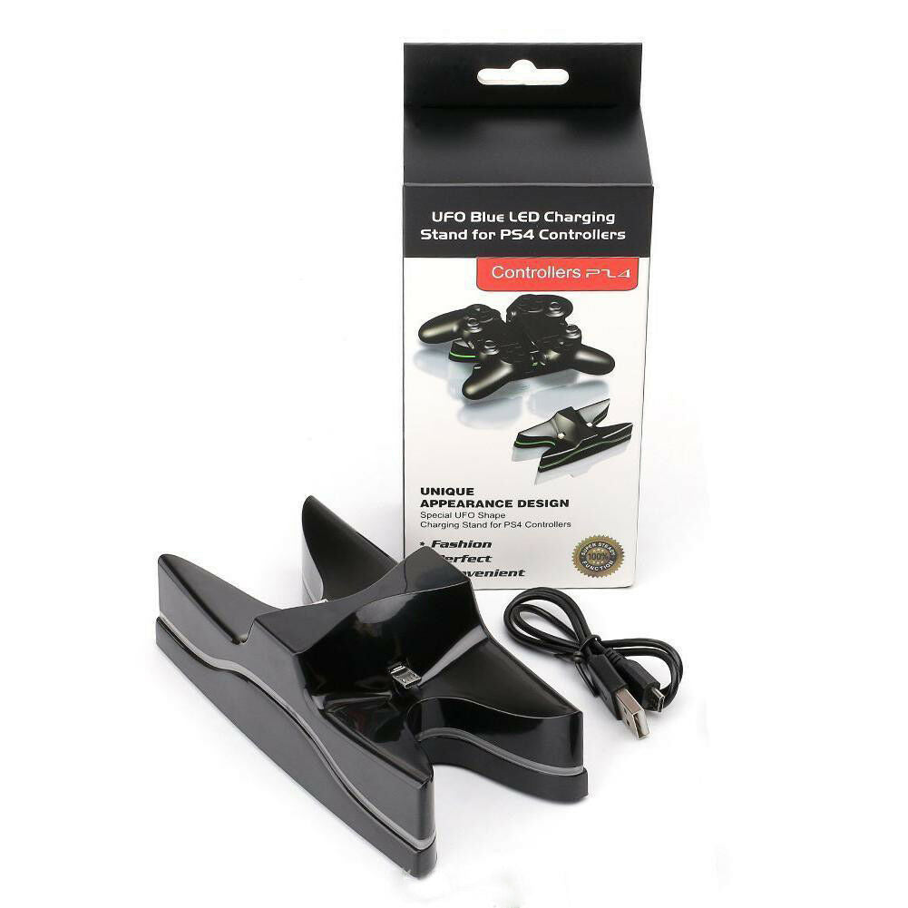 Dual Controller USB Charger Dock Station Charging Stand For PS4 PlayStation4 NEW