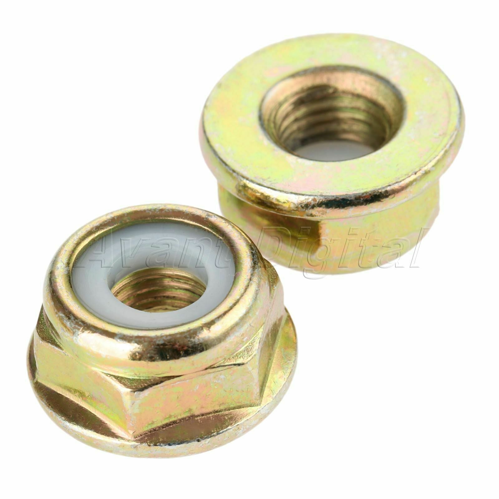 5 X Lawnmowers Brush Cutter Blade Nuts M10*1.25 String Trimmer Gear Spare Parts