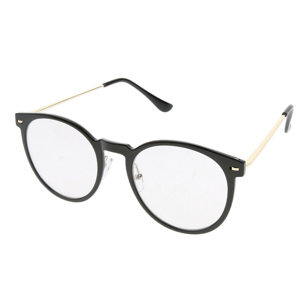 Fashion Unisex Retro Spectacles Eyeglasses Round Frame Eyewear Glasses 03