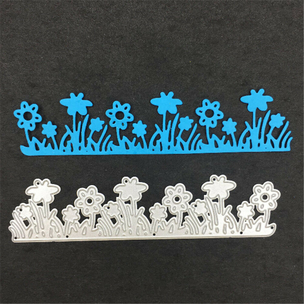 Flower and grass Metal Cutting Dies Stencils For Scrapbooking Card Craft D.l8