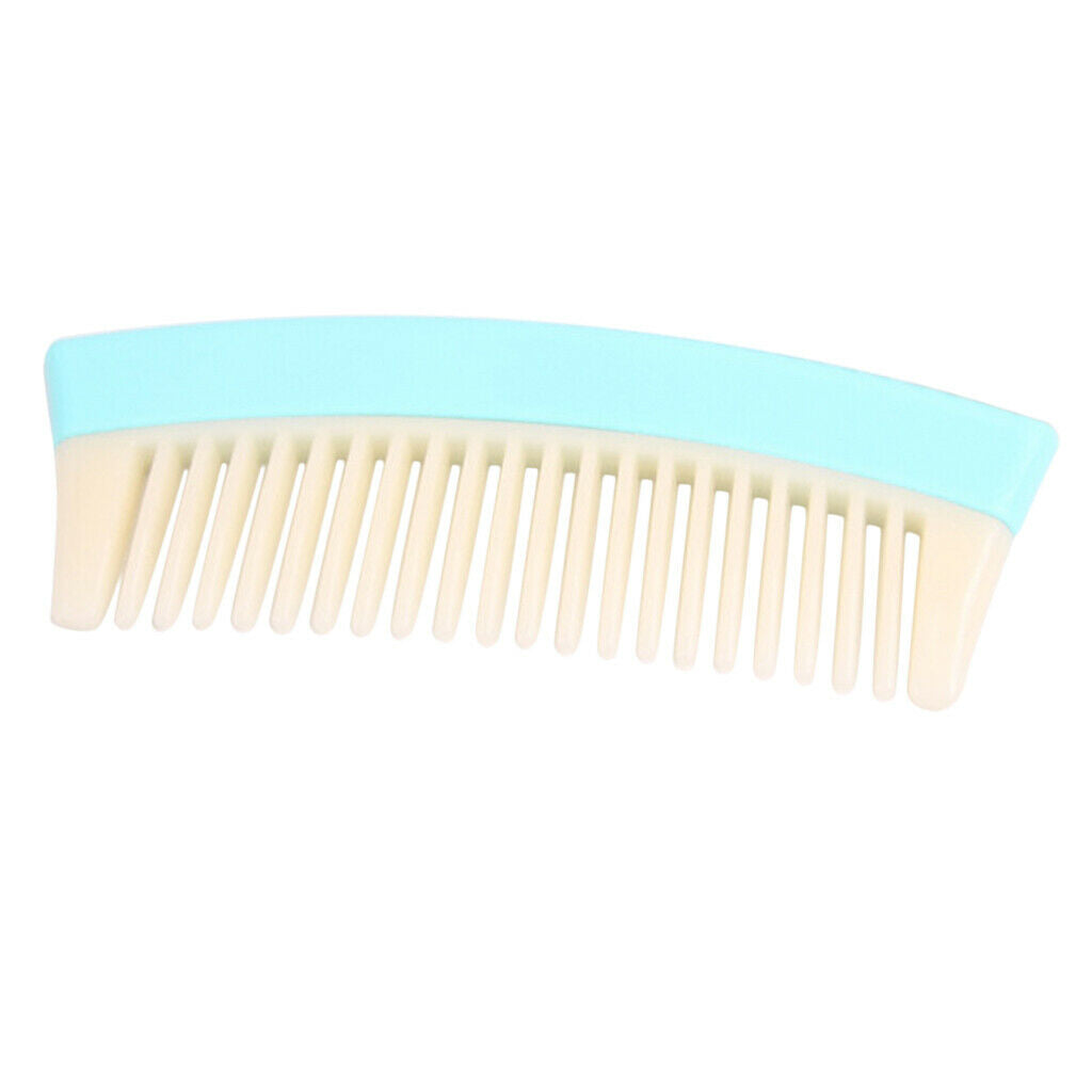 Plastic Portable Wide Tooth Detangling Hair Comb Anti-static for Women Light