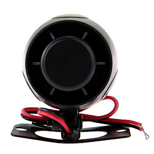 Siren Reminder Audible Alarm 120dB 12V for Car Alarms Auto Universal Bike BlaJ6