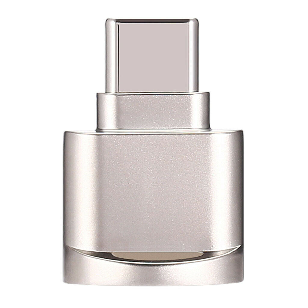 Prettyia USB 3.1 Type-C to TF Card Reader OTG Adapter for Micro SD -Golden