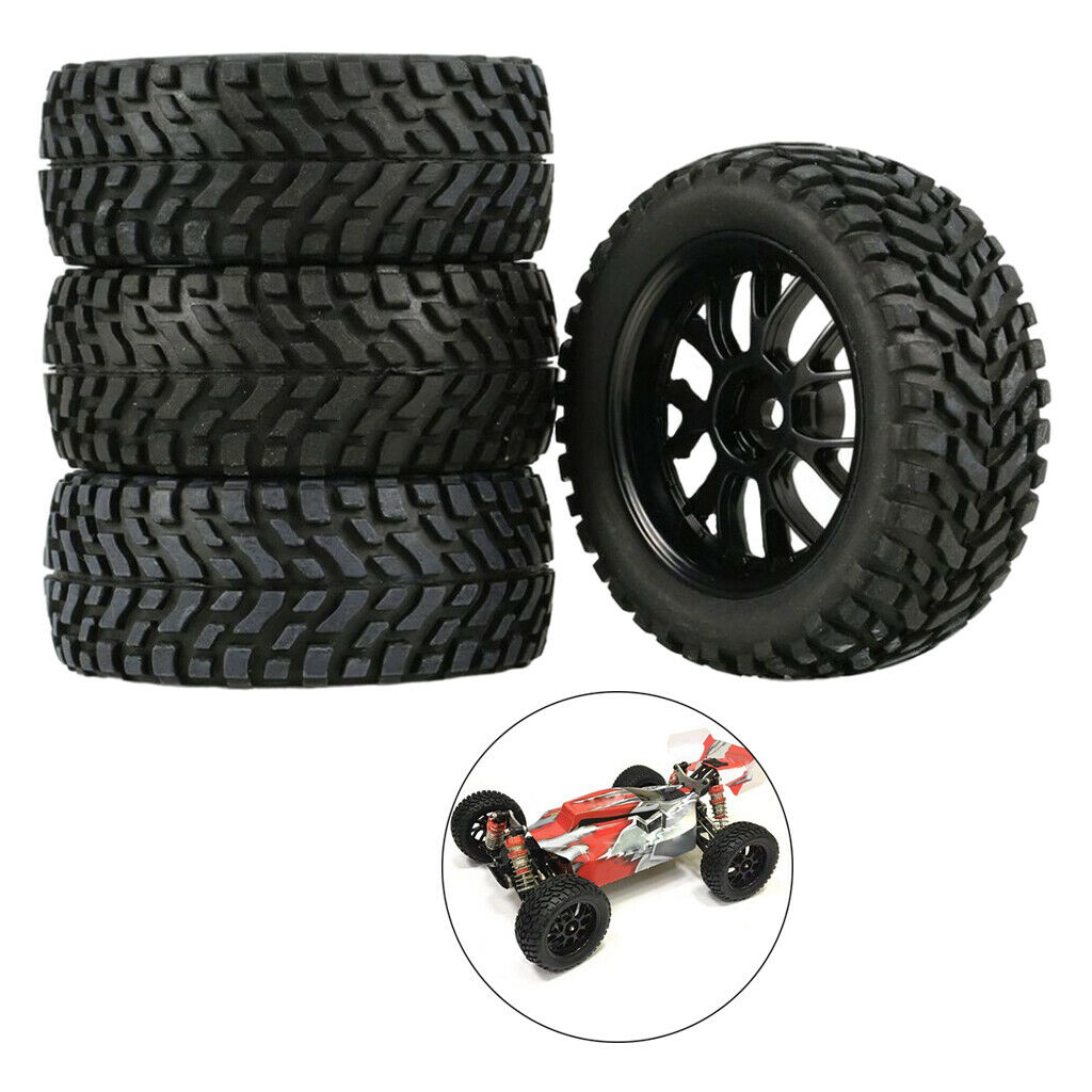 RC Wheels and Tires Wheels Set for Wltoys 144001 1/14 1/18 1/16 Off-road