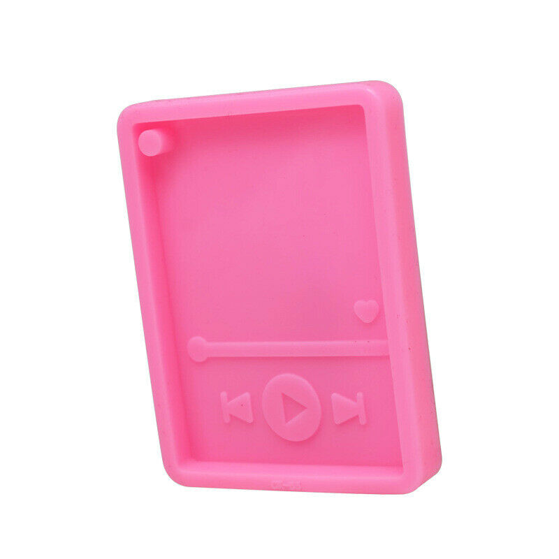 DIY MP3 Player Shape Silicone Mold Epoxy Casting Keychain Pendant Jewelry Making