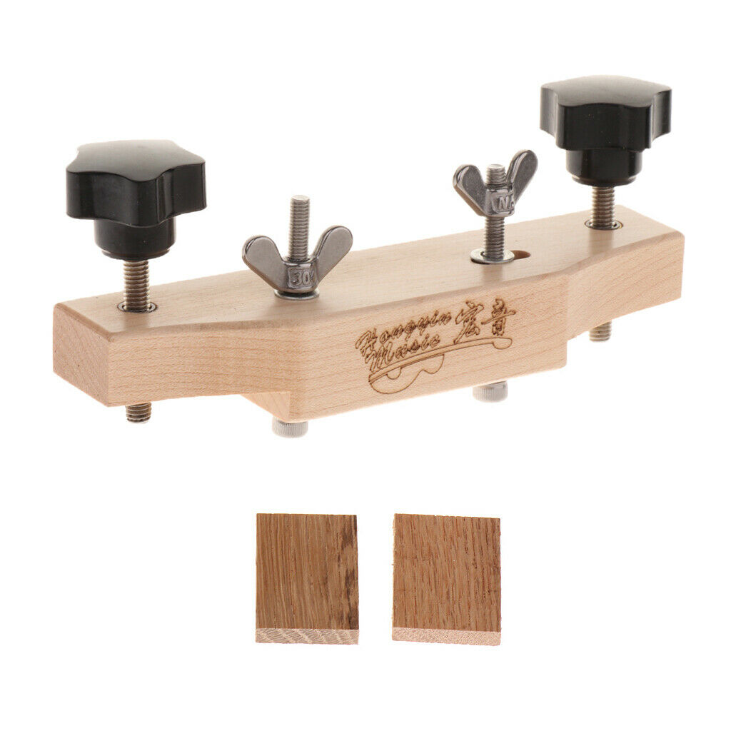 Finest DIY Wooden Guitar Bridge Clamp Set Guitar Repair Maintenance Kits