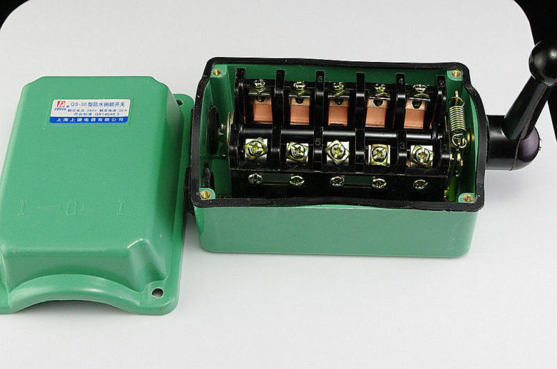 30Amp Rain Proof Forward & Reversing Motor Drum Switch