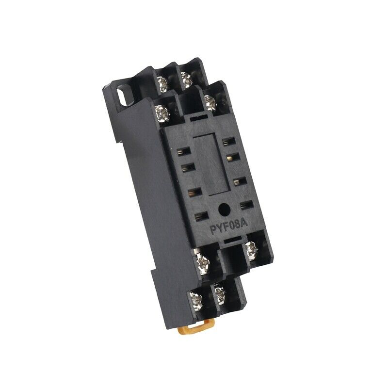 220/240V AC Coil DPDT Power Relay MY2NJ 8 Pin w Socket Base H4N8N8